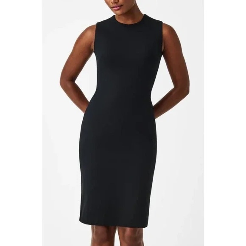 SPANX The Perfect Dress Sheath Midi in Black NWT